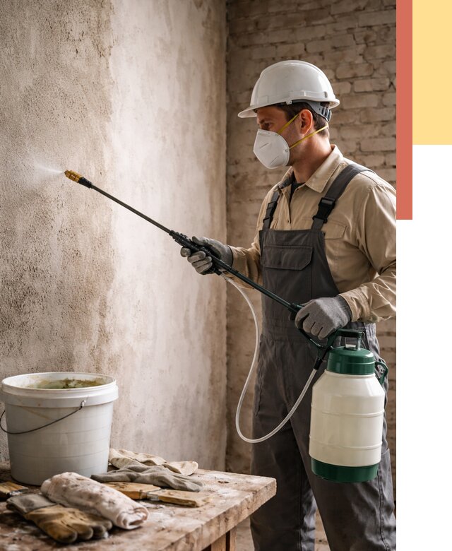 Антисептическая обработка стен в грозном от 1231 руб. — быстро и недорого | ОТДЕЛОЧНИК-Грз