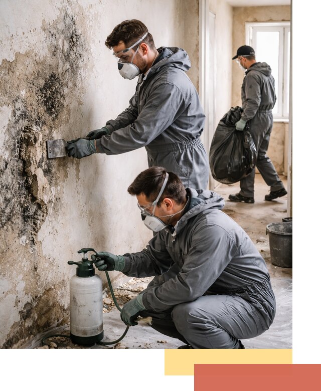 Удаление плесени со стен профессионально в грозном