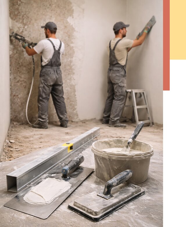 Штукатурка стен под обои в грозном от 4617 руб./м2 — выравнивание под обои | ОТДЕЛОЧНИК-Грз