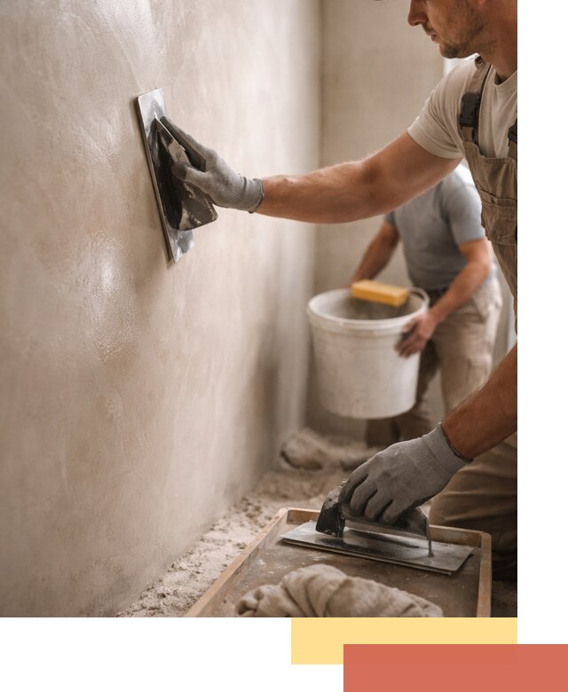 Нанесение марокканской штукатурки таделакт в грозном