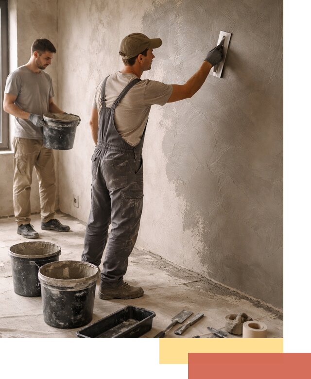 Нанесение микроцемента на стены в грозном качественно и быстро