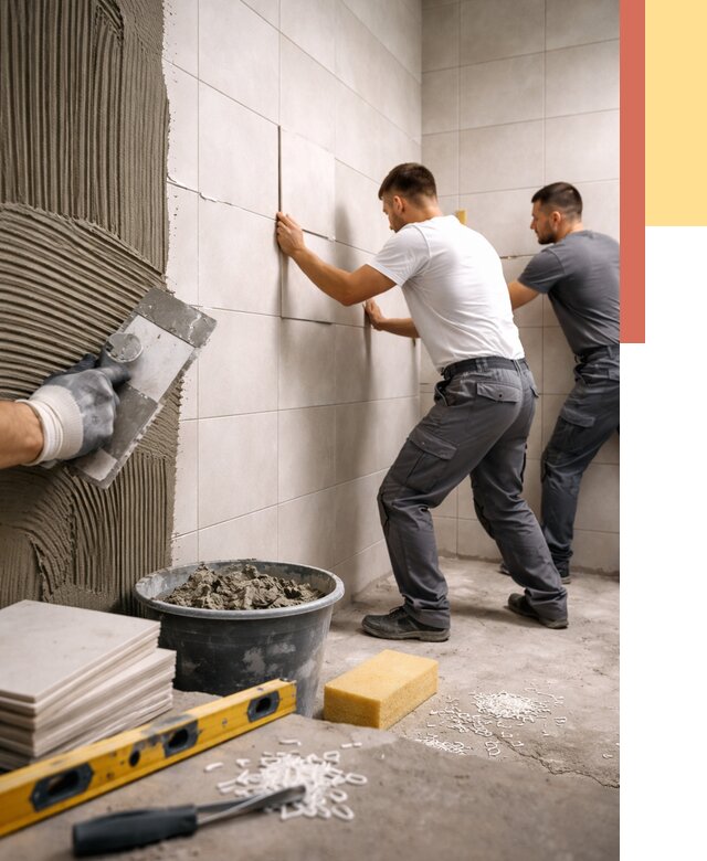 Укладка плитки на стены в грозном от 872 руб. — качественно и недорого | ОТДЕЛОЧНИК-Грз