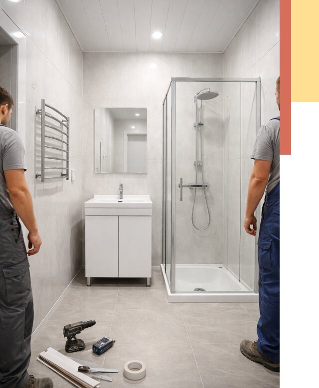 Отделка ванной комнаты панелями ПВХ в грозном от 4617 руб. за м2 | ОТДЕЛОЧНИК-Грз