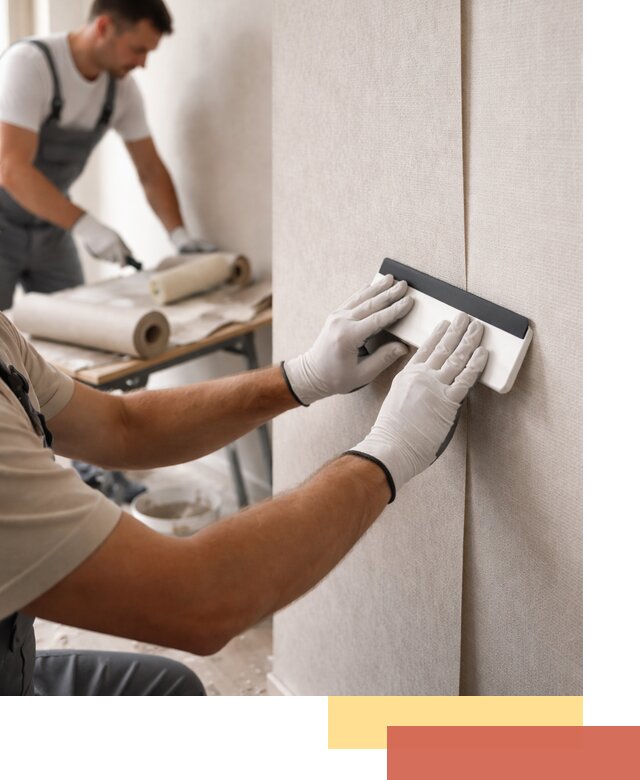 Поклейка обоев под покраску в грозном профессионально и быстро