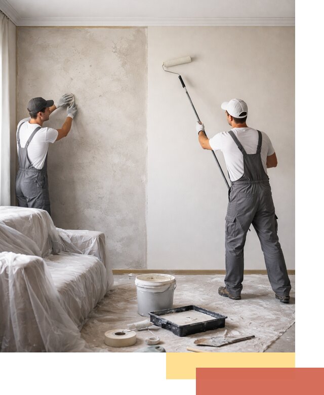 Покраска стен антивандальной краской в грозном