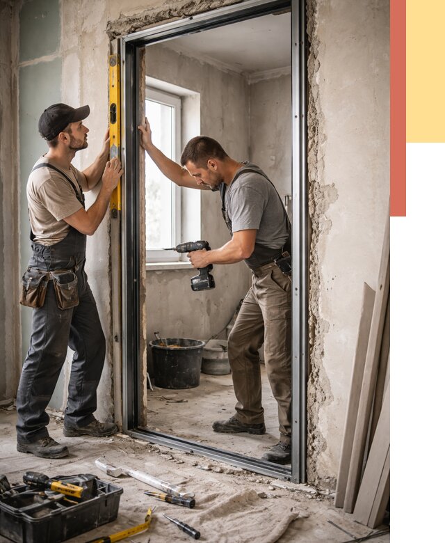 Закладка дверного проема в грозном от 3591 руб. — быстро и недорого | ОТДЕЛОЧНИК-Грз