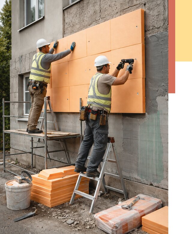 Утепление стен пеноплексом в грозном от 1898 руб./м2 — быстро и недорого | ОТДЕЛОЧНИК-Грз