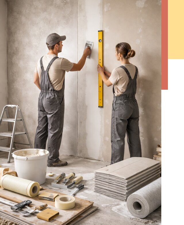 Отделка стен в грозном от 1539 руб/м² — недорого, быстро, под ключ | ОТДЕЛОЧНИК-Грз