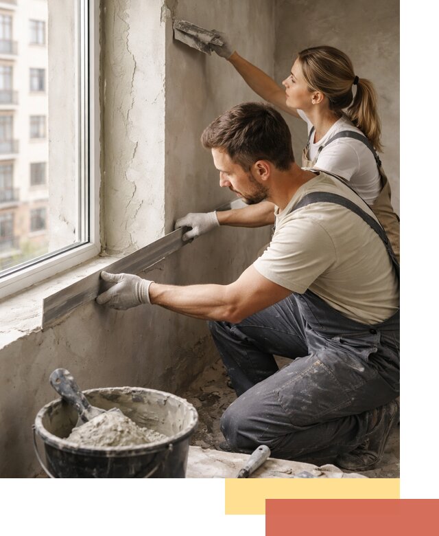 Штукатурка откосов дверей и окон профессионально в грозном