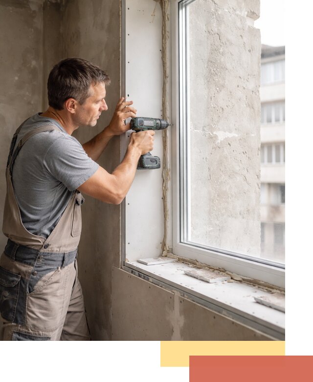 Монтаж гипсокартонных откосов в грозном под ключ