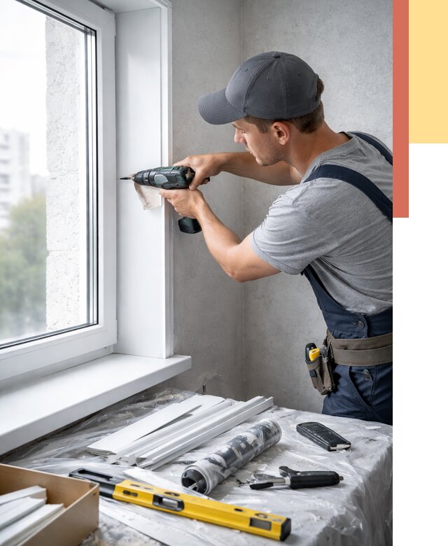 Установка пластиковых откосов в грозном от 2309 руб. | ОТДЕЛОЧНИК-Грз монтаж, быстро и недорого