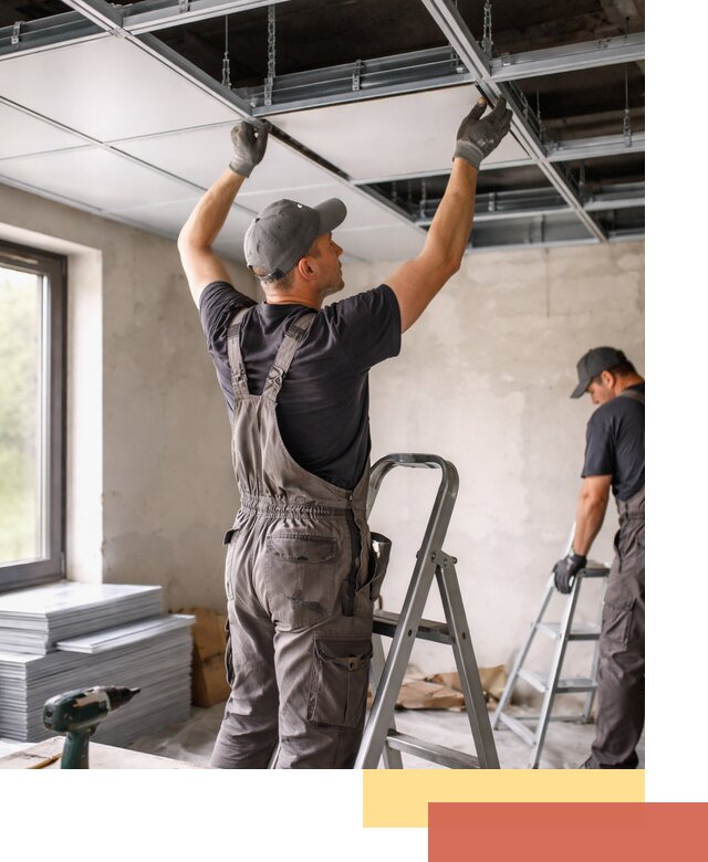 Монтаж кассетного потолка в грозном качественно и быстро