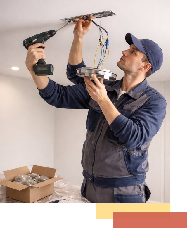 Установка люстры в натяжной потолок в грозном