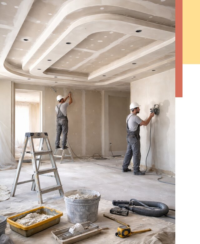 Многоуровневый потолок из гипсокартона в грозном от 770 руб. под ключ | ОТДЕЛОЧНИК-Грз