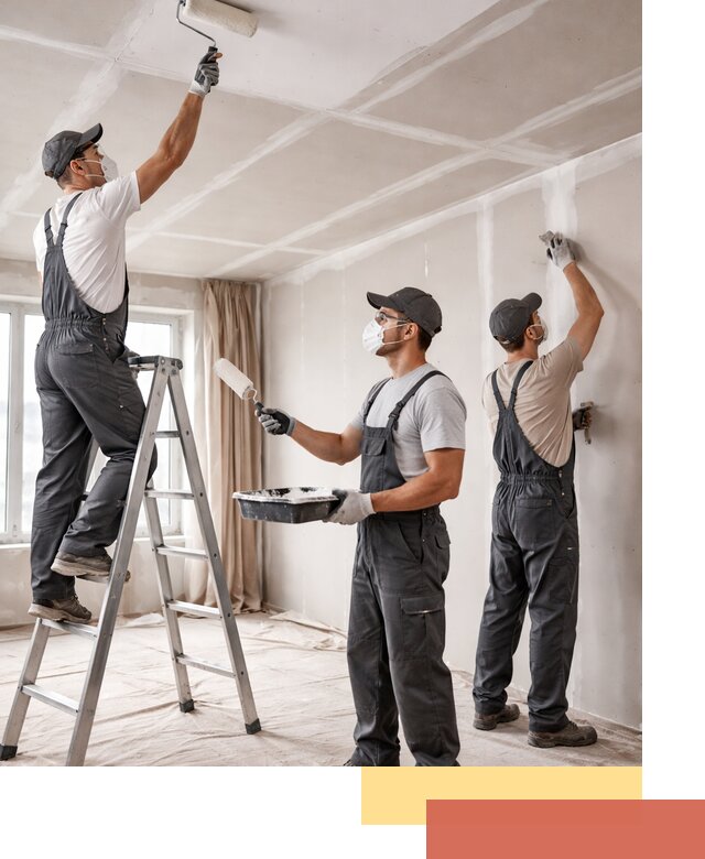 Покраска потолка из гипсокартона в грозном качественно и недорого