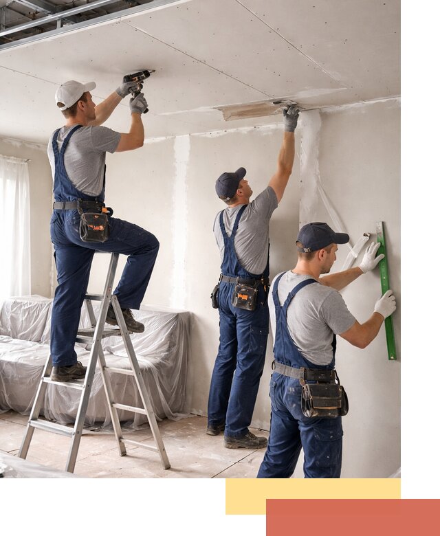 Профессиональная отделка потолка в грозном быстро и качественно