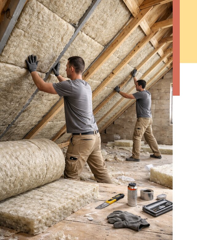 Утепление потолка минватой в грозном от 1488 руб. — быстро и недорого | ОТДЕЛОЧНИК-Грз